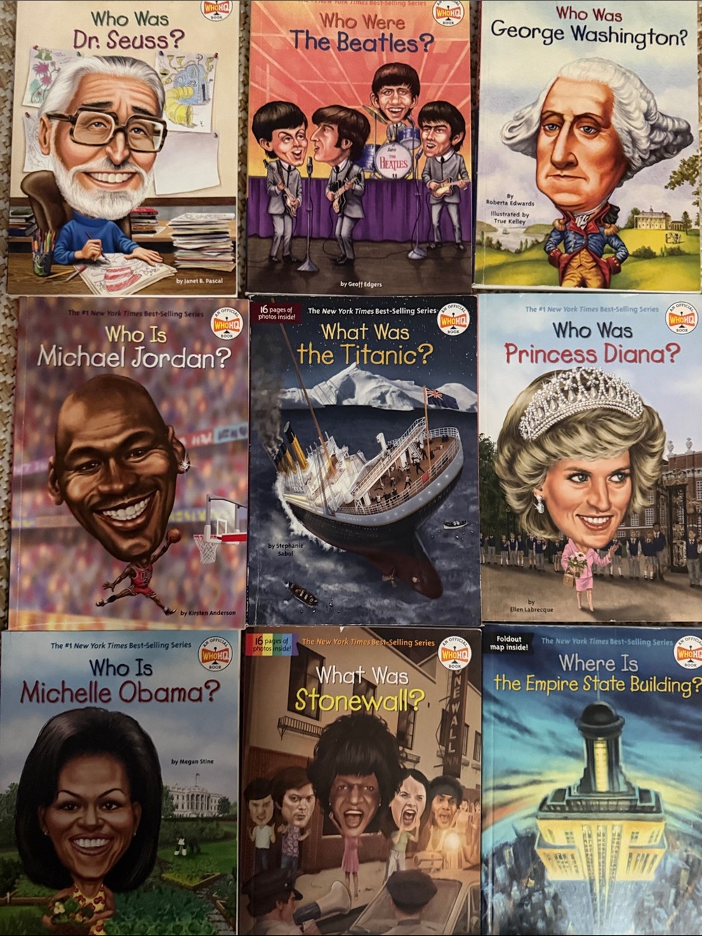 9 Who Was Books like new